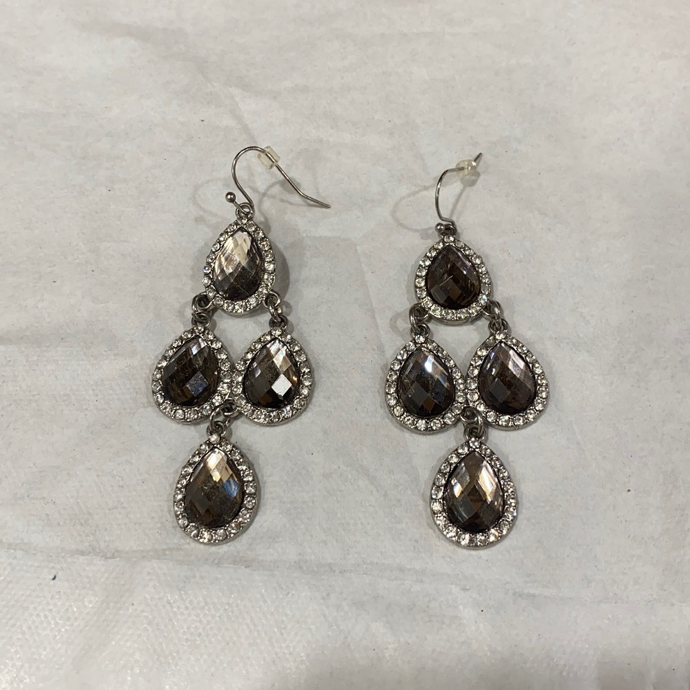 Crystal Dangle Earrings